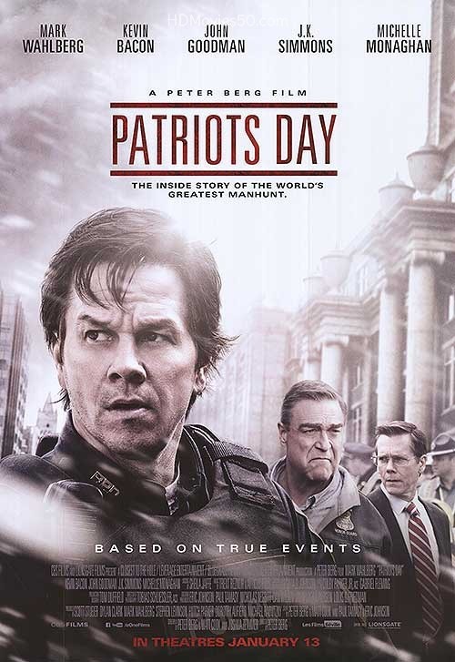 Download Patriots Day (2016) Dual Audio (Hindi-English) BluRay 1080p [2.8GB] | 720p [1GB] | 480p [460MB] download