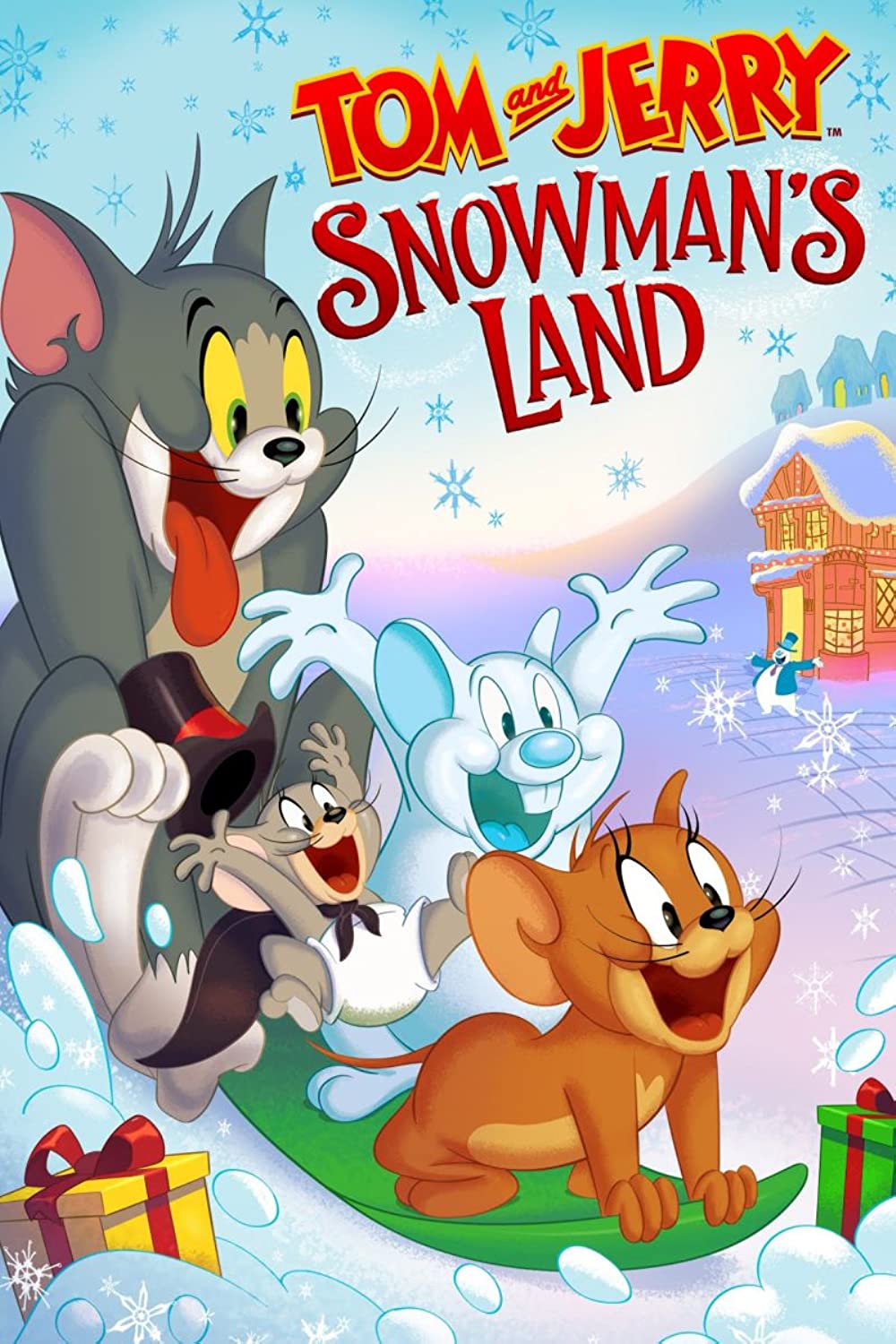 Download Tom and Jerry Snowmans Land (2022) English Movie AMZN HDRip 720p [800MB] | 480p [300MB] download