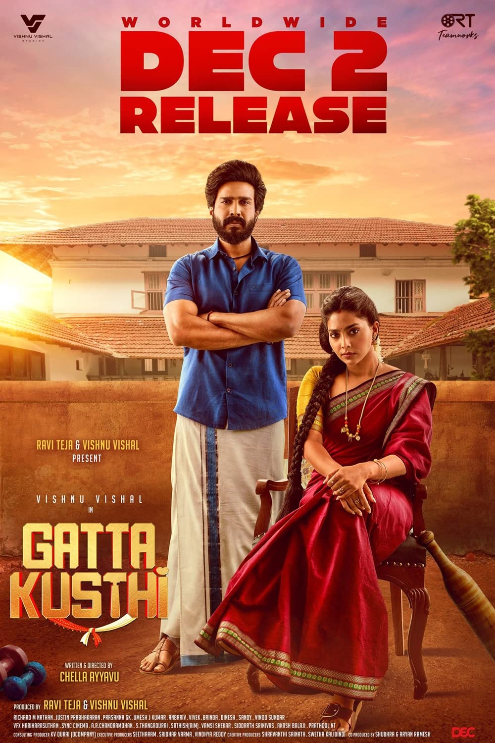 Download Gatta Kusthi (2022) Hindi(HQ) Dubbed Full Movie HDRip 1080p [2.6GB] | 720p [1.0GB] | 480p [450MB] download