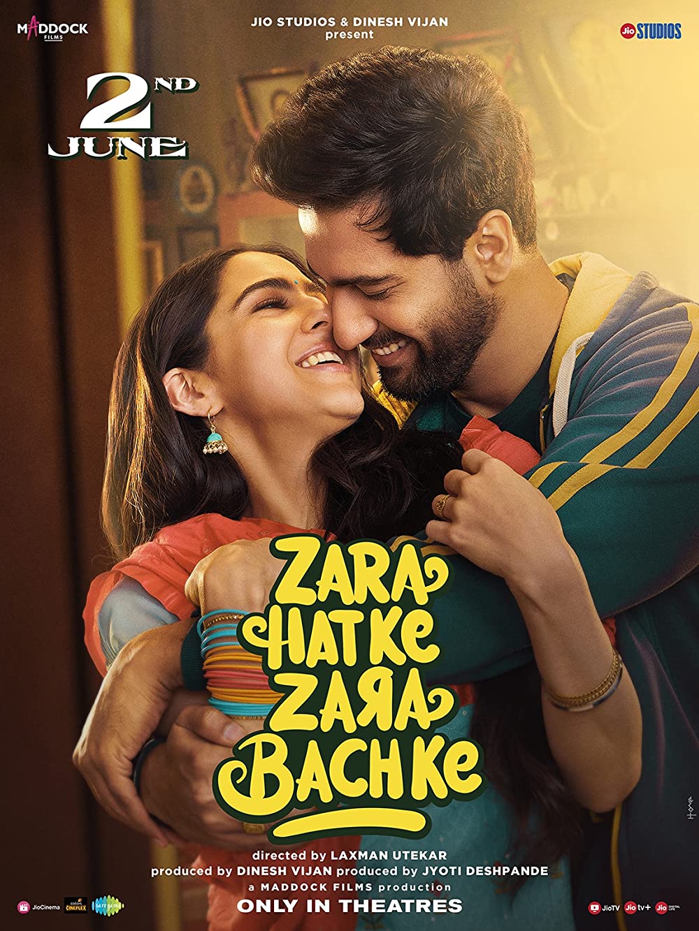Download Zara Hatke Zara Bachke (2023) JIO WEB-DL Hindi DD5.1 Full Movie 1080p | 720p | 480p [450MB] download
