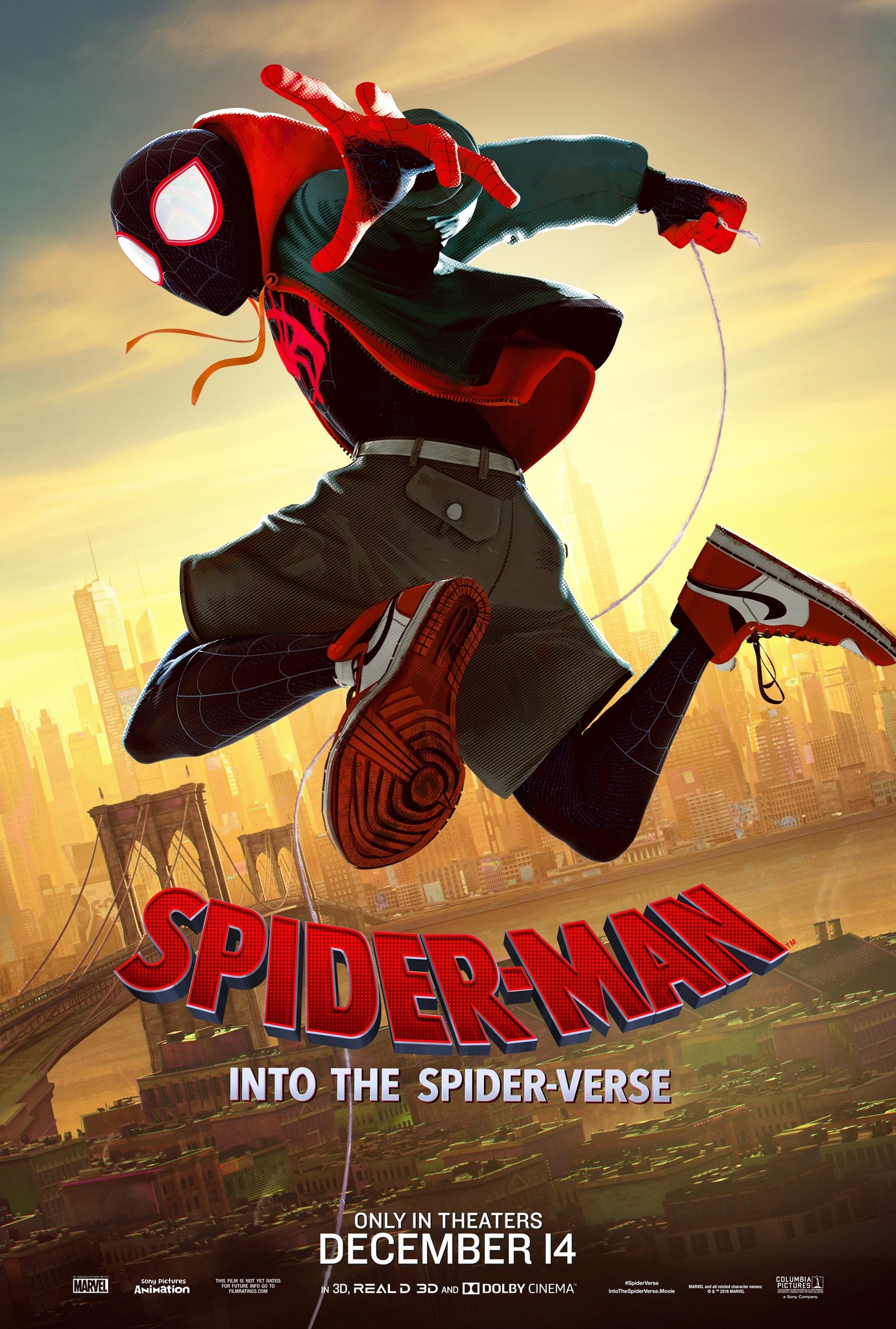 Download Spider-Man: Into the Spider-Verse (2018) BluRay Dual Audio Hindi ORG 1080p | 720p | 480p [400MB] download
